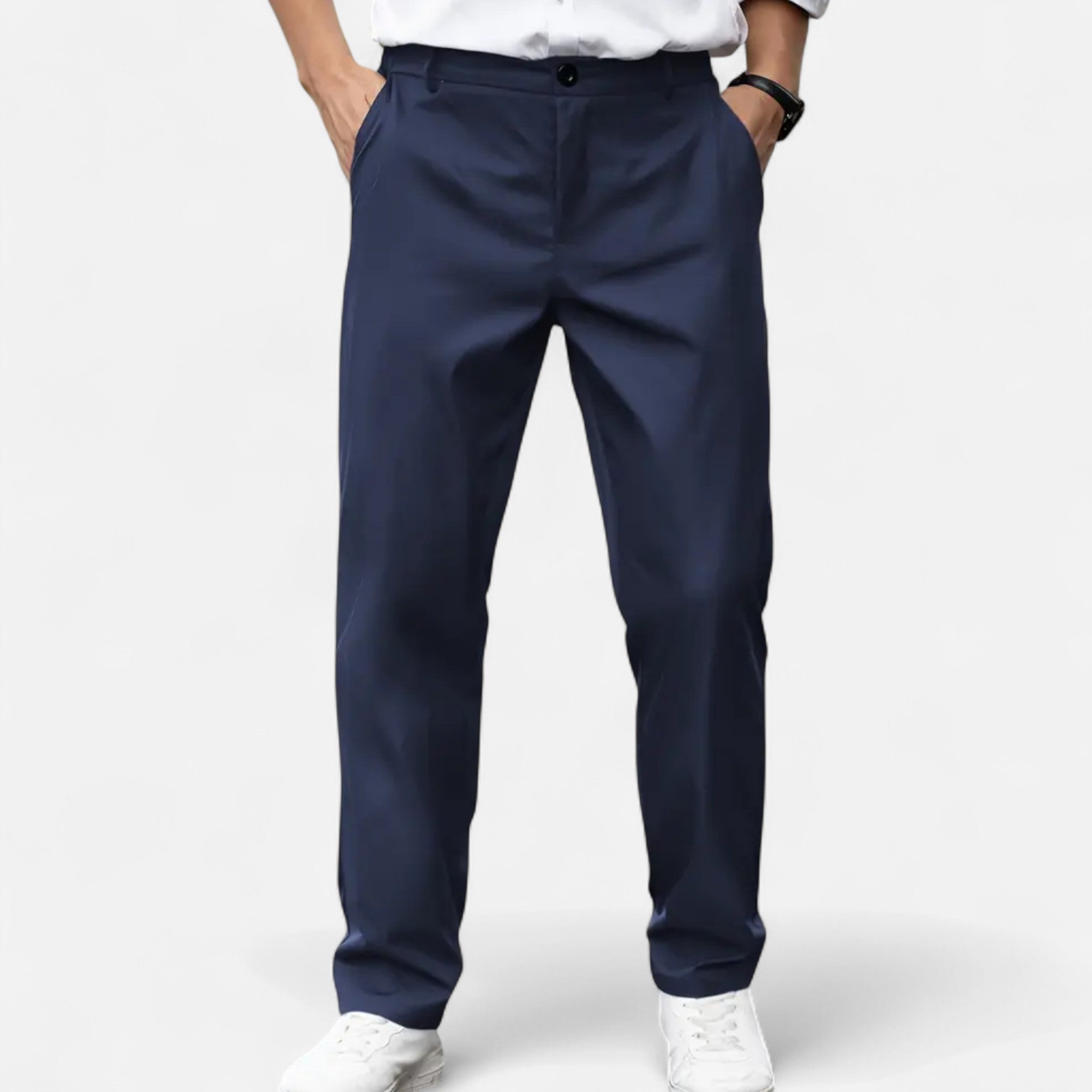 House of Livia | Men's Slim Fit Dress Trousers