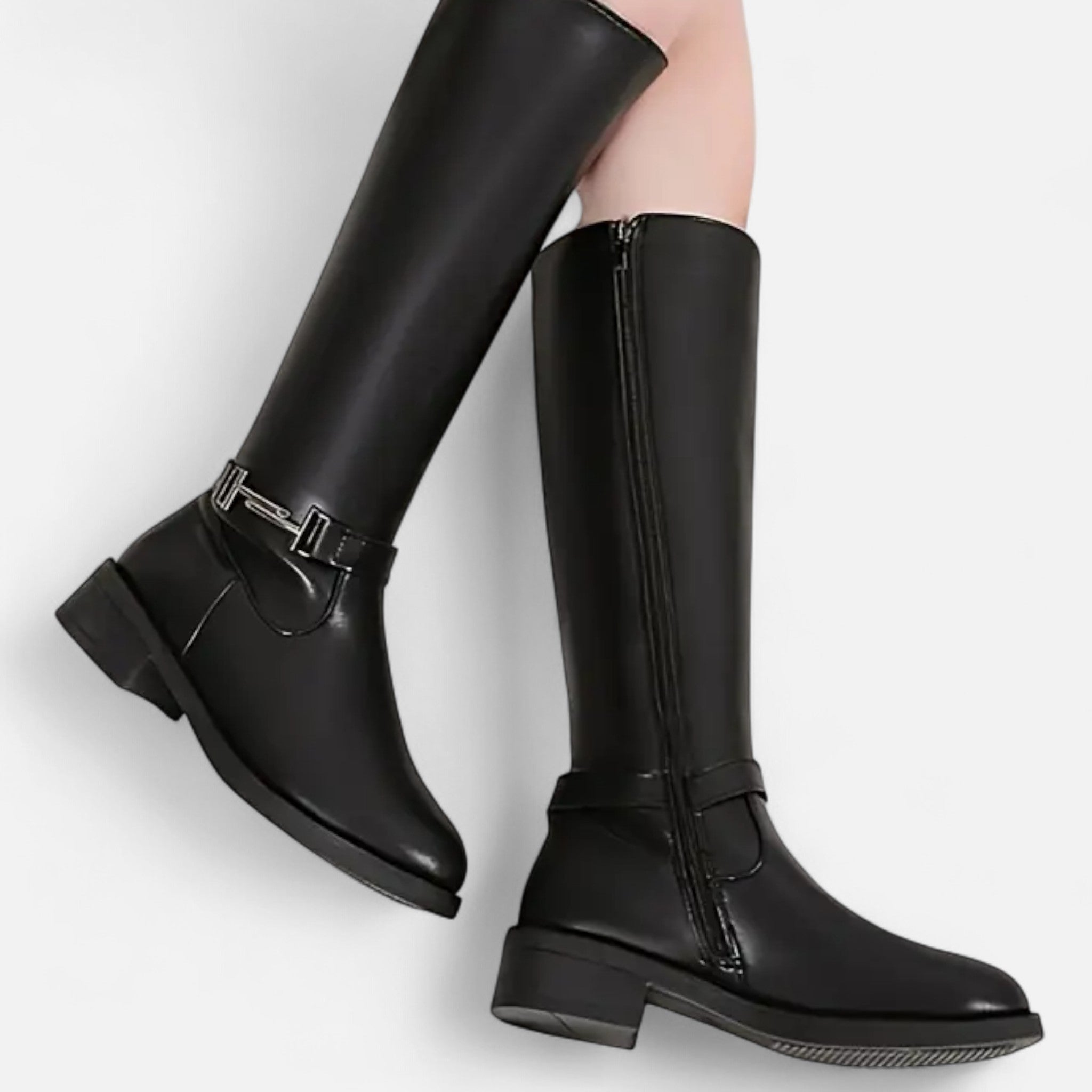 House of Livia | Women's Elegant Mid Calf Boots
