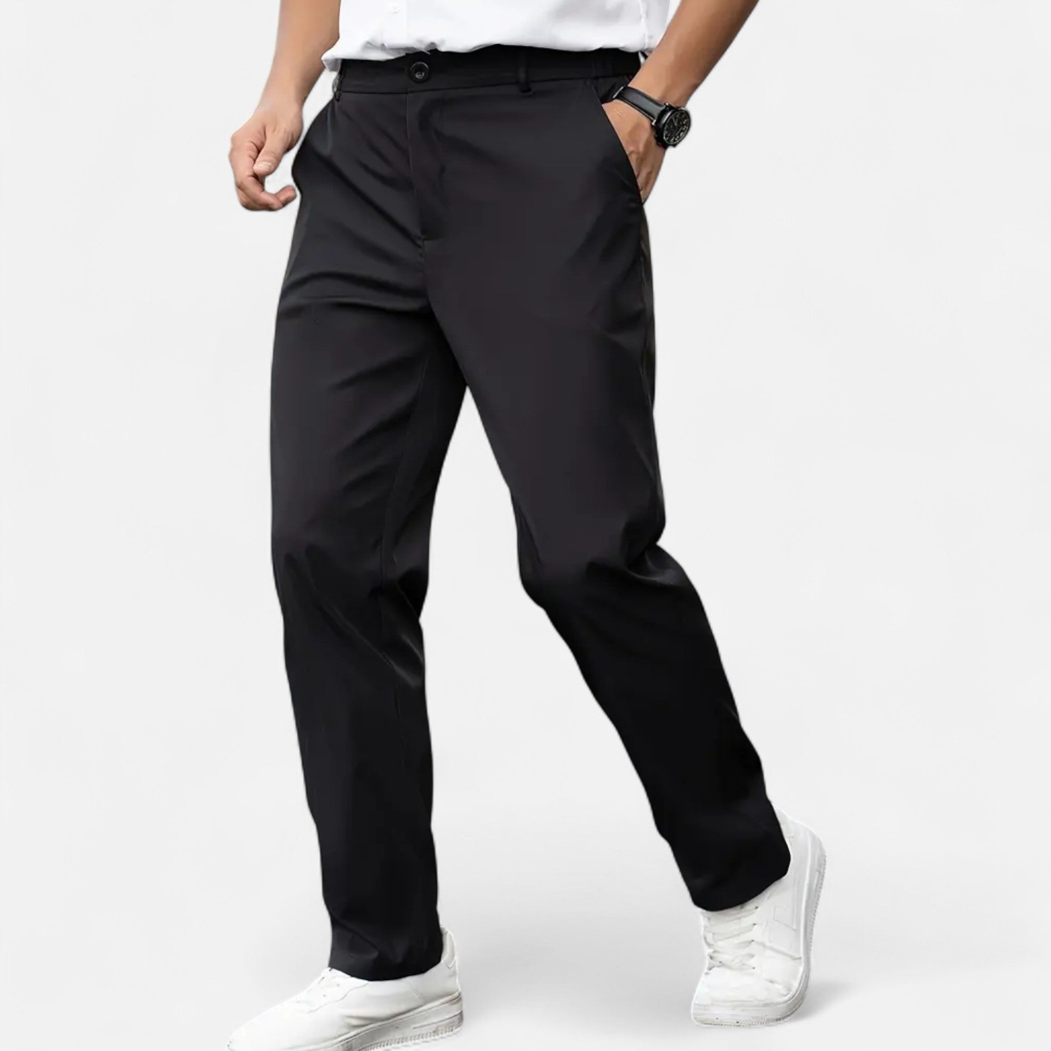 House of Livia | Men's Slim Fit Dress Trousers