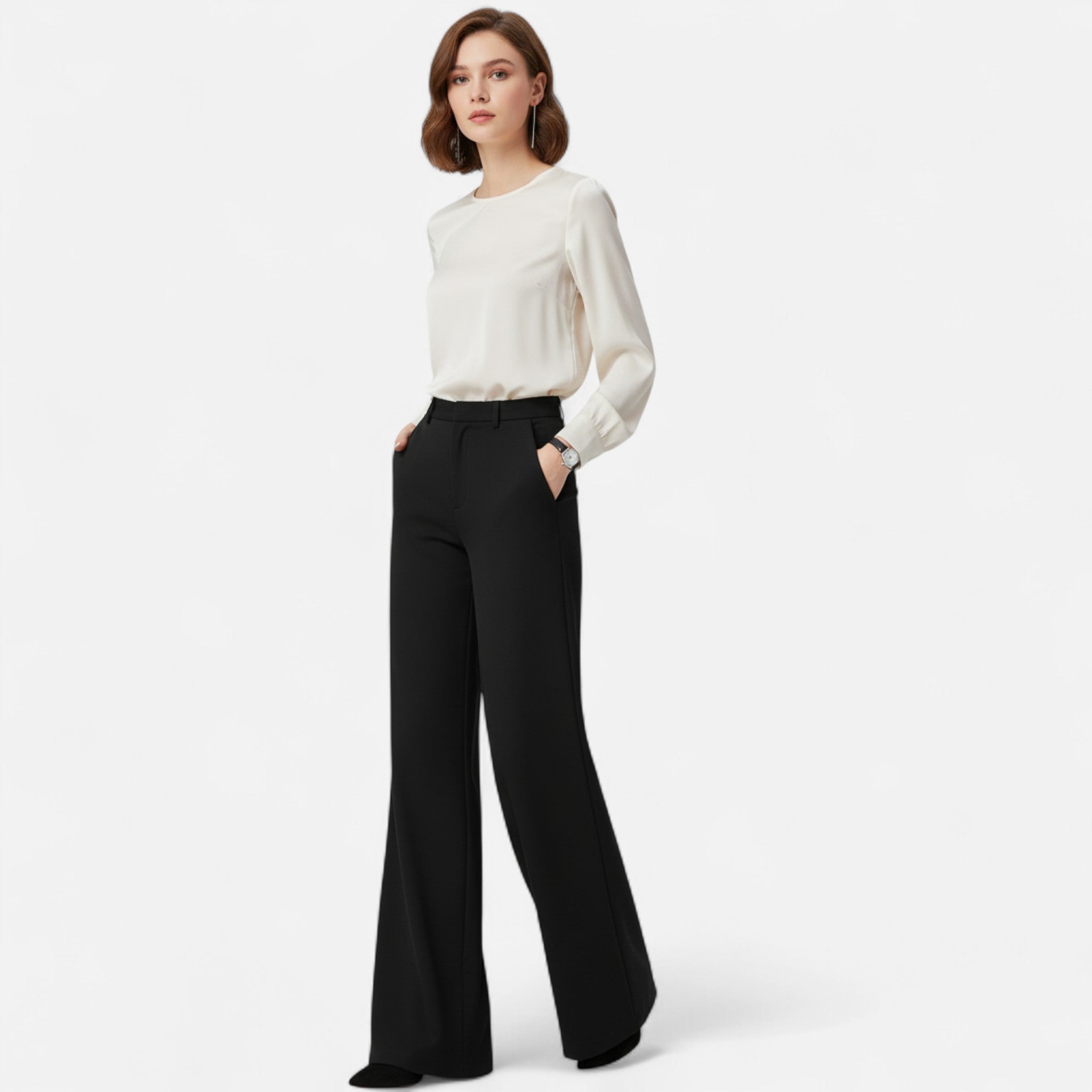 House of Livia | Refined Women's Wide-Leg Pants